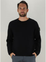 Maglione Premiata Uomo in Pura Lana Nero art. PMG22