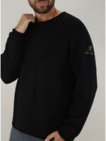 Maglione Premiata Uomo in Pura Lana Nero art. PMG22 - immagine 4