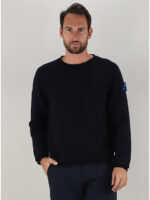 Maglione Premiata Uomo in Pura Lana Blu art. PMG22