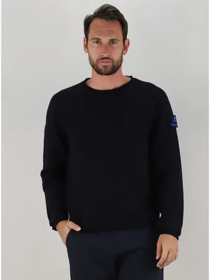 Maglione Premiata Uomo in Pura Lana Blu art. PMG22