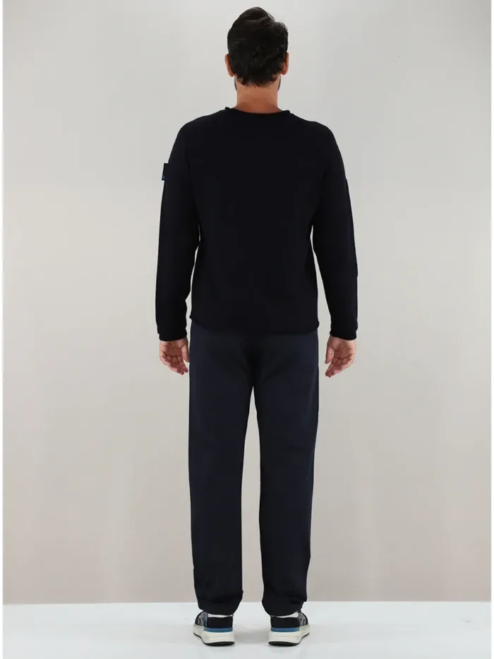 Maglione Premiata Uomo in Pura Lana Blu art. PMG22, foto 2 di 4