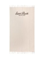 Telo da Mare Mc2 Saint Barth Beige art. Foutas Light N SB Beach Stripes V 11 EMB