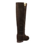 Stivali Via Roma 15 con Zeppa Interna H 5 cm Desire in Pelle Nubuck Martellata Testa di Moro V Dorata art. 2568 - immagine 2