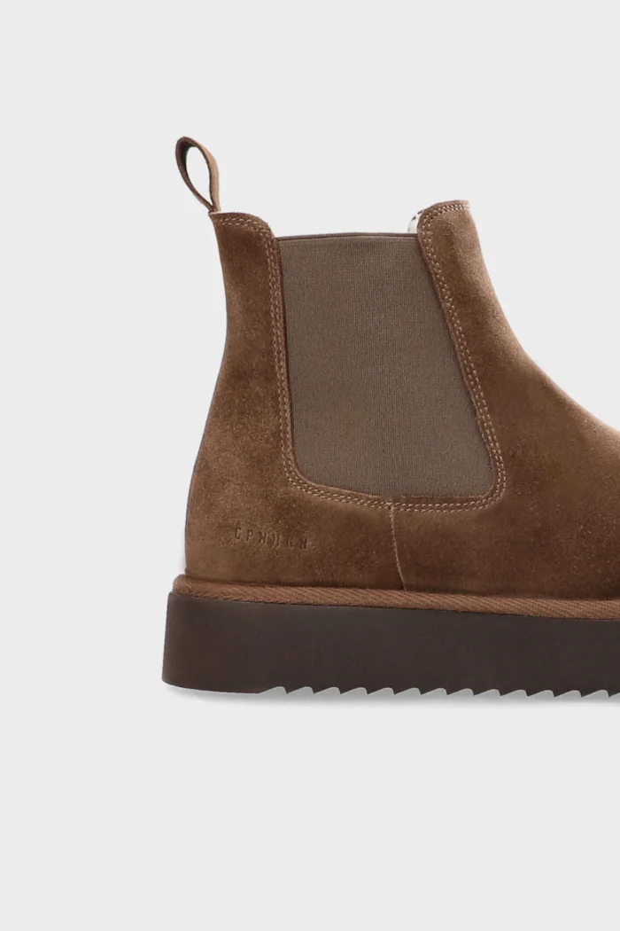 Stivaletto Warm Chelseas Copenhagen in Camoscio Marrone Art CPH258 Suede Chocolate, foto 4 di 4