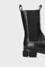 Stivaletto Beatles Copenhagen in Pelle Nera ed Imbottitura Interna H 4,5 cm Art CPH500 Leather Teddy Black - immagine 4