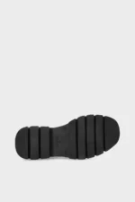 Stivaletto Copenhagen in Pelle Nera Effetto Coccodrillo Art CPH686 H 6,5 cm Croco Leather Black - immagine 5