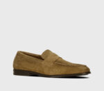 Mocassino Penny Uomo Doucal's In Camoscio Beige con Fondo Gomma Antiscivolo Art. DU3382NOTTUY260TC30 - immagine 2