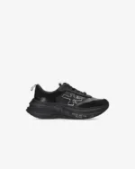 Sneakers Premiata Donna in Pelle e Camoscio Nera art. Hill 7905