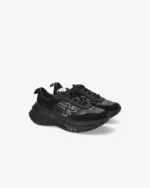 Sneakers Premiata Donna in Pelle e Camoscio Nera art. Hill 7905 - immagine 4