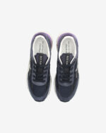 Sneakers Premiata Donna in Nylon e Camoscio Blu art. Moerund 7794 - immagine 2