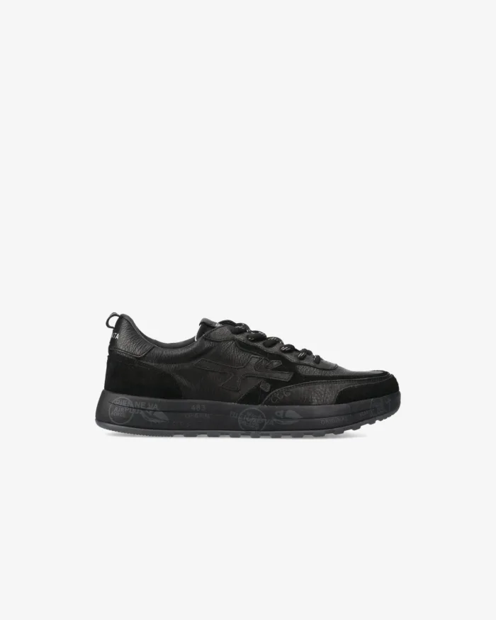 Sneakers Premiata Uomo In Pelle Nera art. Nous 7732, foto 1 di 5