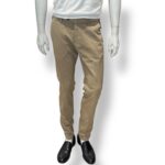 Pantalone Tasca a Filo Michael Coal Brad In Caldo Cotone Beige One More Size art. MCBRAMM2505F25L