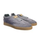 Sneakers Invernale Uomo Soldini In Lanetta Grigia art. Akira Donald Grigio Scuro - immagine 2