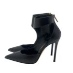 Tronchetto Dècolletè Ninalilou in Pelle Nero Tacco 11 cm art. 352511A1 - immagine 4