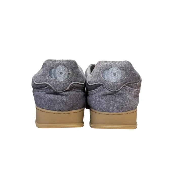 Sneakers Invernale Uomo Soldini In Lanetta Grigia art. Akira Donald Grigio Scuro, foto 5 di 5