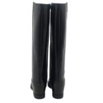 Stivali Via Roma 15 con Zeppa Interna H 5 cm in Pelle Nera V Dorata art. 4268 - immagine 5