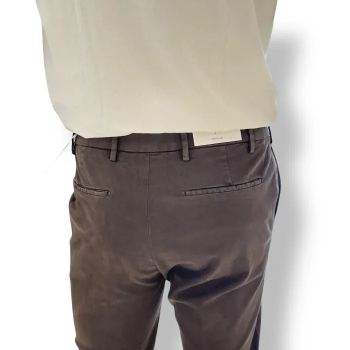 Pantalone Tasca a Filo Michael Coal Brad In Caldo Cotone Testa Di Moro One More Size art. MCBRAMM2505F26L, foto 3 di 3