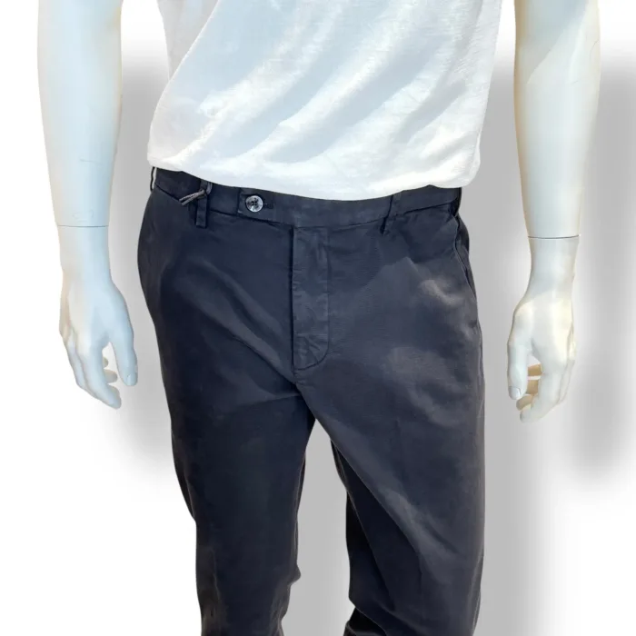 Pantalone Tasca a Filo Michael Coal Brad In Caldo Cotone Blu One More Size art. MCBRAMM2505F26L, foto 2 di 3