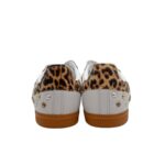 Sneakers Adidas Samba Donna in Pelle Bianca e Dettagli Maculati art. Adidas Samba Golden - immagine 6