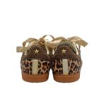 Sneakers Adidas Samba Donna in Pelle Beige e Cavallino Maculato art. Adidas Samba Linx - immagine 6