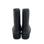 Stivaletto Beatles Donna Anna F in Pelle Nera Martellata con Elastici Laterali art. 9715 - immagine 6