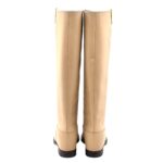 Stivali Via Roma 15 con Zeppa Interna H 5 cm Malibù in Pelle Sand V Dorata art. 2568 - immagine 4