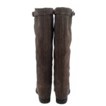 Stivali Via Roma 15 in Velour Cuba con Cinturino Amovibile art. 3807 Rialzo interno H 5cm - immagine 5