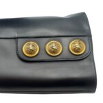 Stivali Via Roma 15 con Zeppa Interna H 5 cm in Pelle Nera E Bottoni Dorati art. 4482 - immagine 6