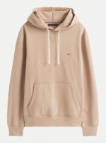 Felpa Con Cappuccio Uomo In Pile Tommy Hilfiger Beige art. MW0MW39997 AFE