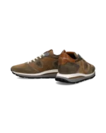 Sneakers Uomo Philippe Model Tropez Haute In Camoscio Tortora dettagli Cuoio cod. TKLU DF01 - immagine 5