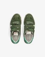 Sneakers Premiata Kids In Camoscio Verde e Chiusura Strappi art. Andy V - immagine 6