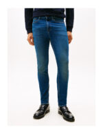 Jeans Slim Uomo Tommy Hilfiger Bleecker Lavaggio Medio art. MW0MW40358 1BA