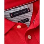 Polo 1985 Regular Fit Uomo Tommy Hilfiger color Rosso acceso art. MW0MW17770 XND - immagine 3