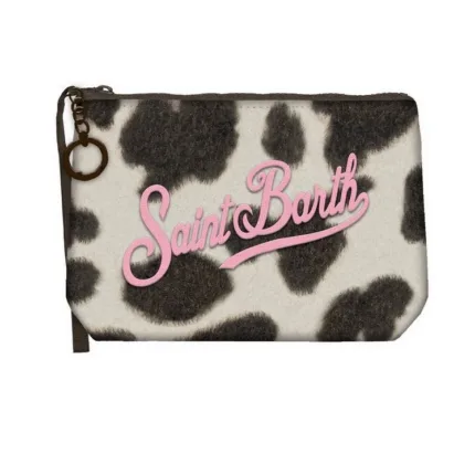 Pochette Mini Felt Cow Mc2 Saint Barth art. Aline Mini Felt Cow 1021 EMB