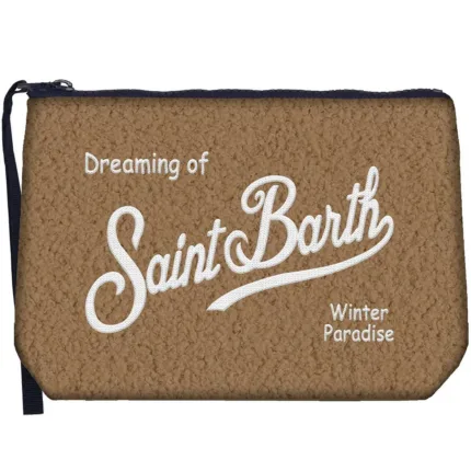 Pochette Mc2 Saint Barth in Teddy Beige art. Aline Teddy 11 EMB
