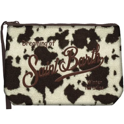 Pochette Mc2 Saint Barth in Teddy Muccato art. Aline Teddy Cow Skin 1018 EMB