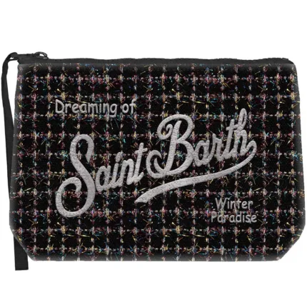 Pochette Mc2 Saint Barth in Lana Blu art. Aline Wool 61 Emb