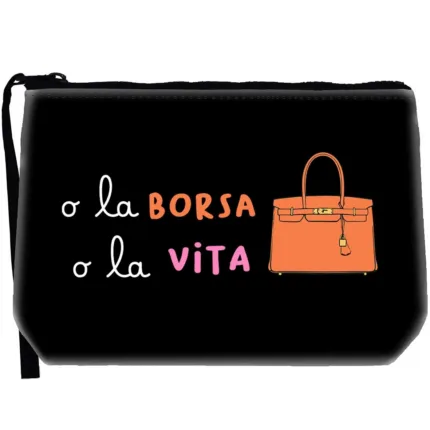 Pochette Mc2 Saint Barth Nera art. Aline W Borsa Vita 00 Emb