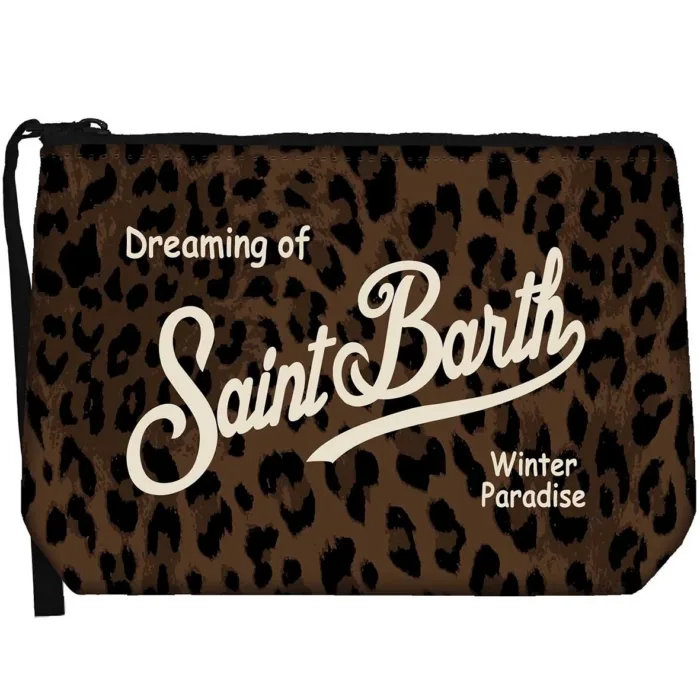 Pochette Mc2 Saint Barth Maculata Scura art. Aline W Dark Leopard 18, foto 1 di 1