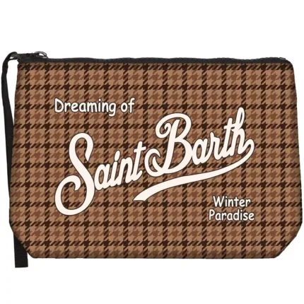 Pochette Mc2 Saint Barth Beige art. Aline W Pied De Poule Soft 18