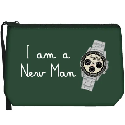 Pochette Mc2 Saint Barth in Tessuto Verde Watch art. Aline W Watch New Man 51