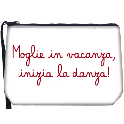 Pochette Mc2 Saint Barth Bianco art. Aline W Yuppies Moglie Danza 10