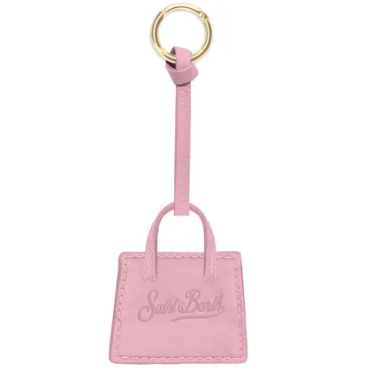 Portachiavi Mc2 Saint Barth Rosa art. Bag Charm Leather Bag 21
