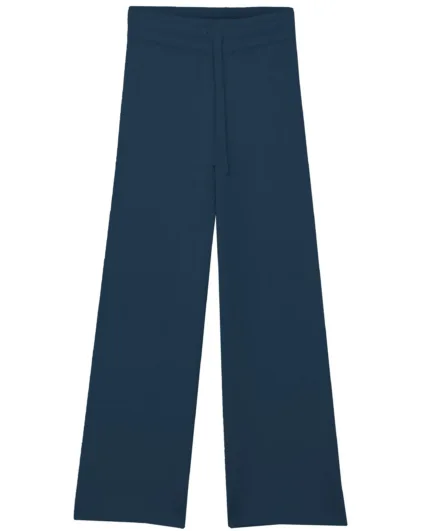 Pantalone Felpa In Maglia Mc2 Saint Barth Blu art. Cambon Wool 62 Night Blue