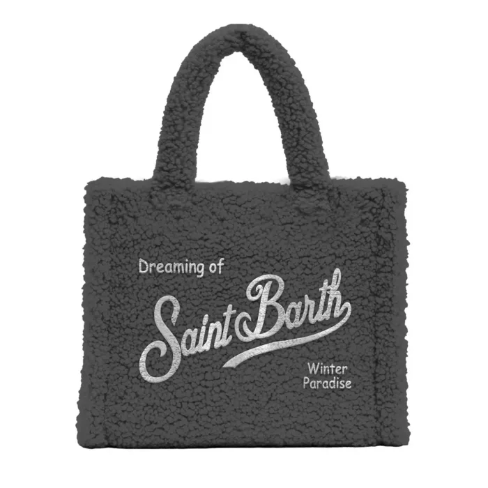 Borsa A mano Media Mc2 Saint Barth Nero art. Colette Teddy 00AR EMB, foto 1 di 1