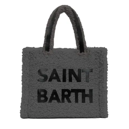 Borsa A mano Media Mc2 Saint Barth Nera art. Colette Teddy Maxi Logo 00L
