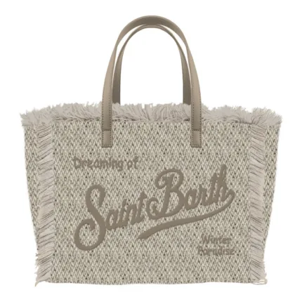 Borsa A mano Media Mc2 Saint Barth Grigia art. Colette Wool N 11 Emb