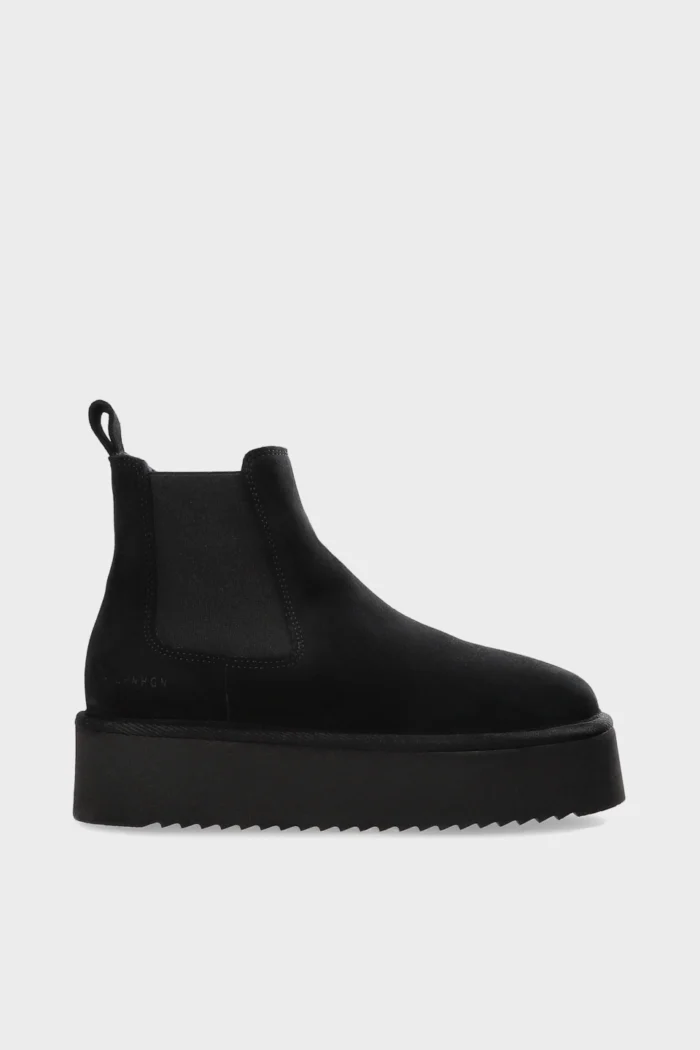 Stivaletto Warm Chelseas Copenhagen in Camoscio Nero Art CPH259 Suede Black, foto 1 di 5