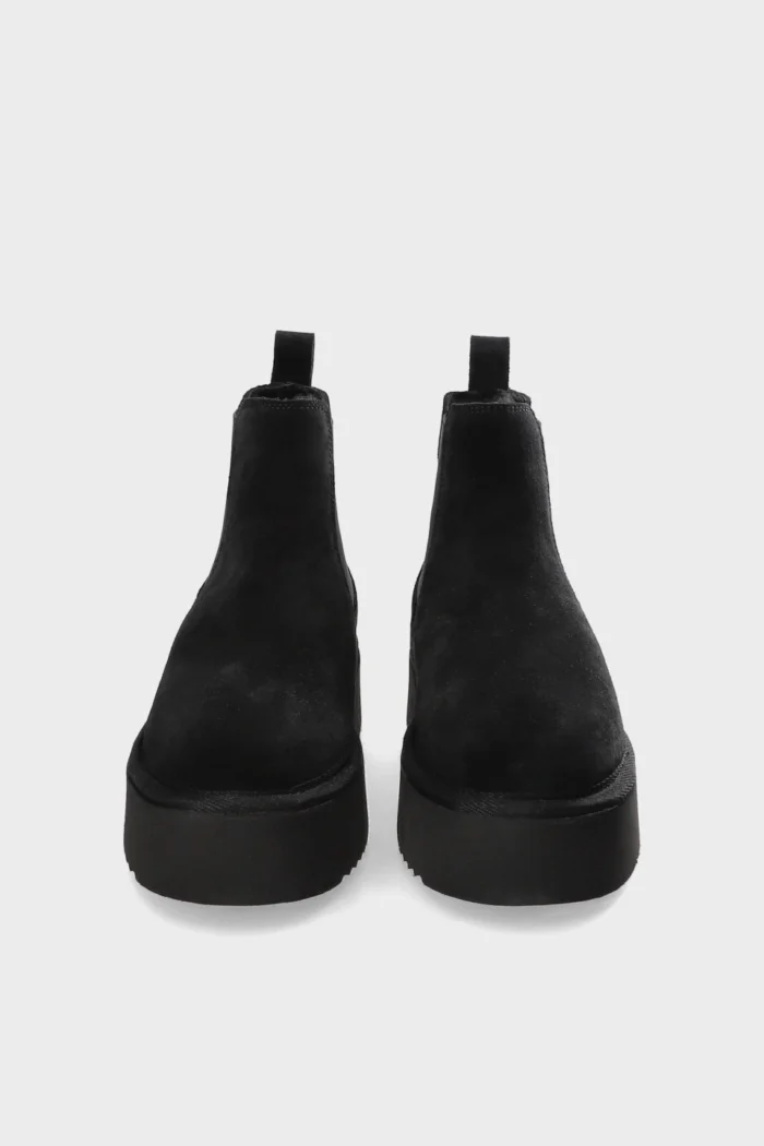Stivaletto Warm Chelseas Copenhagen in Camoscio Nero Art CPH259 Suede Black, foto 4 di 5