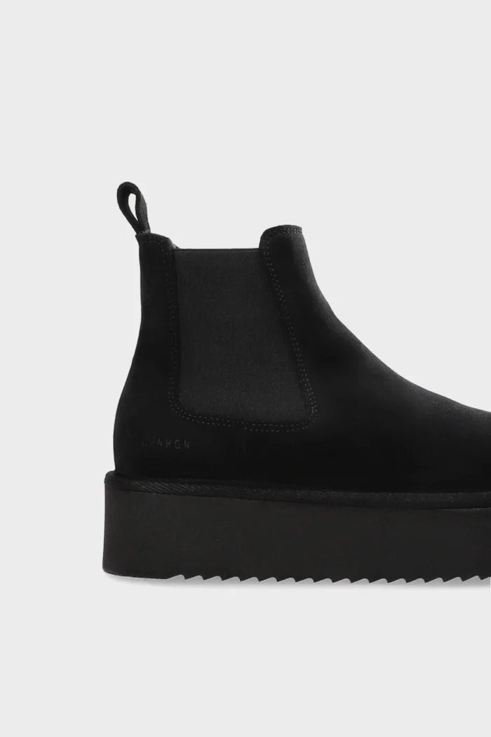 Stivaletto Warm Chelseas Copenhagen in Camoscio Nero Art CPH259 Suede Black, foto 2 di 5